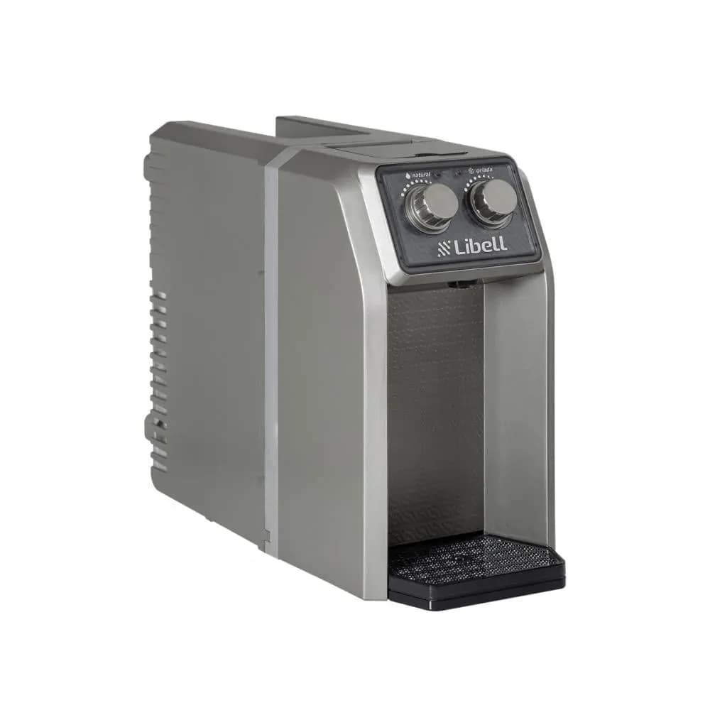 Purificador de Água Gelada e Natural Eletrônico Libell Prata