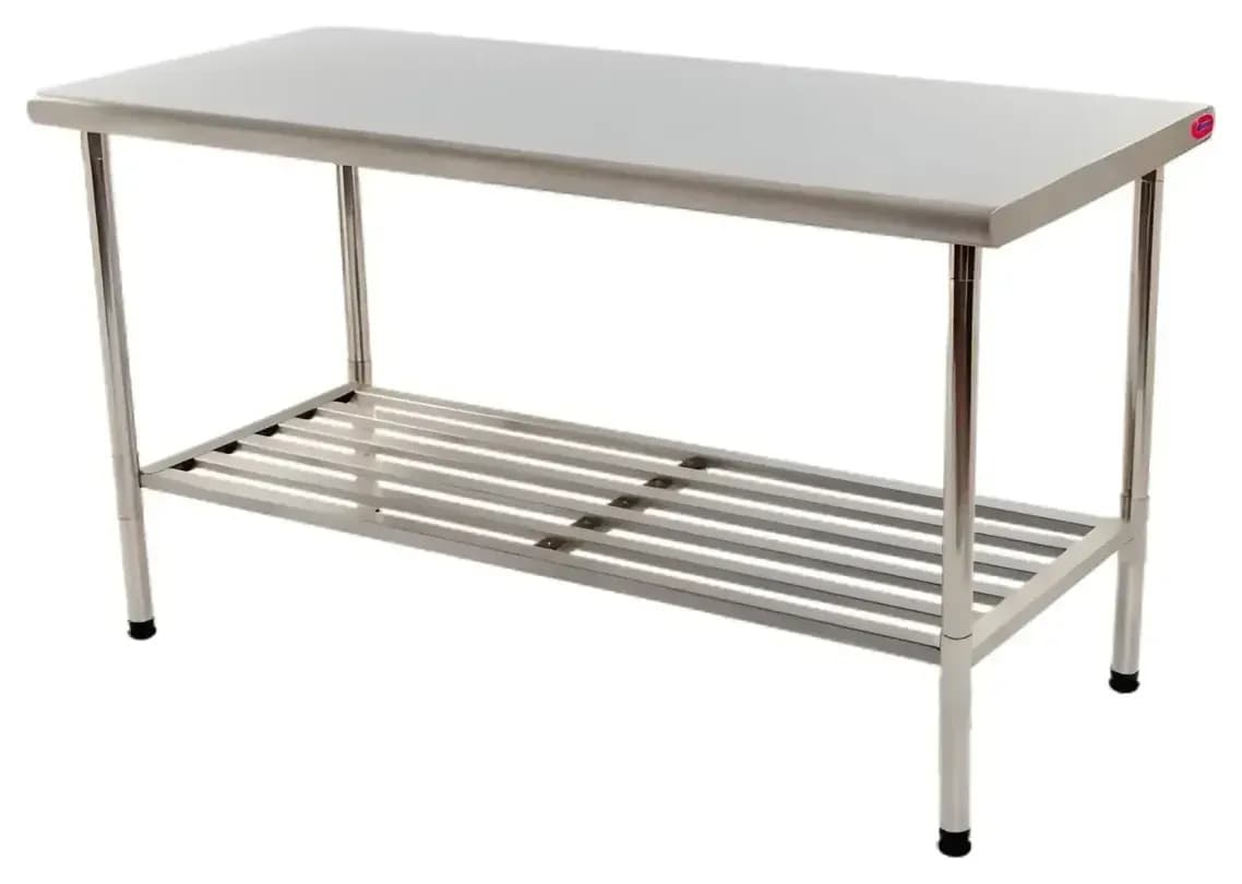 Mesa Multiuso Inox 430 Imeca 1,20 x 0,70 m Desmontável