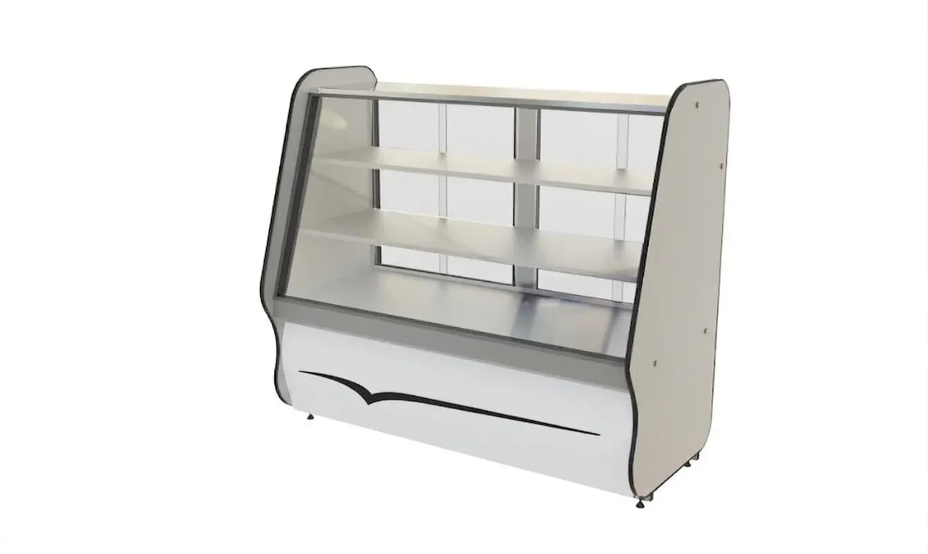 Balcão Vitrine Toop BVT002 Branco
