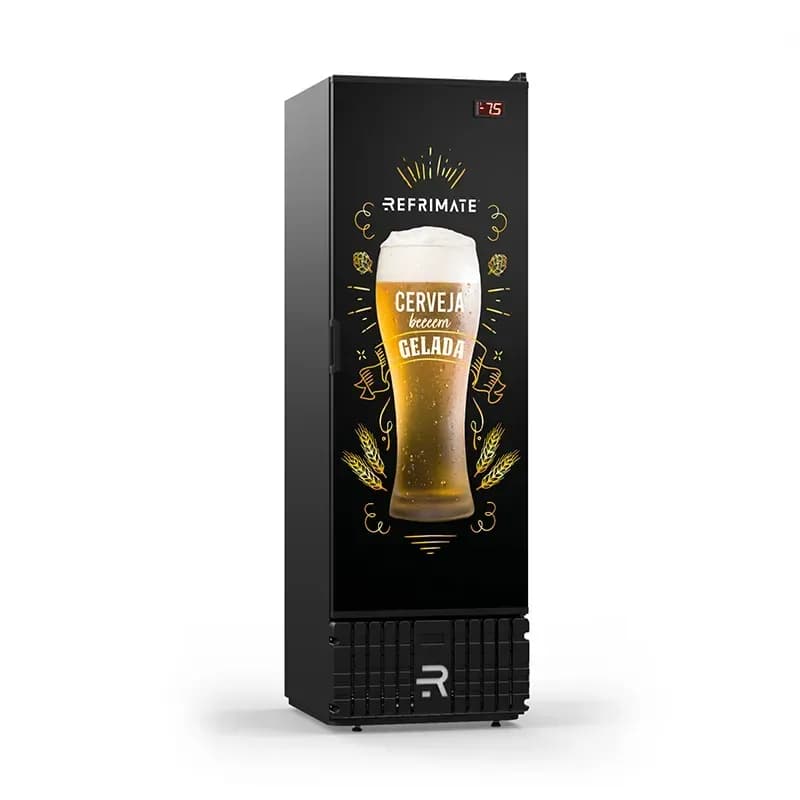 Visa Cooler Cerveja 1300L Porta Sólida