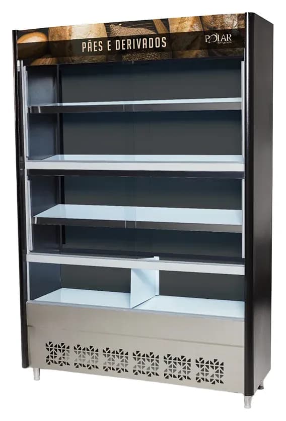 Vitrine Natural Padaria Polar MVAPS 140